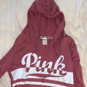 Victoria Secret PINK Hooded Sweatshirt NWOT